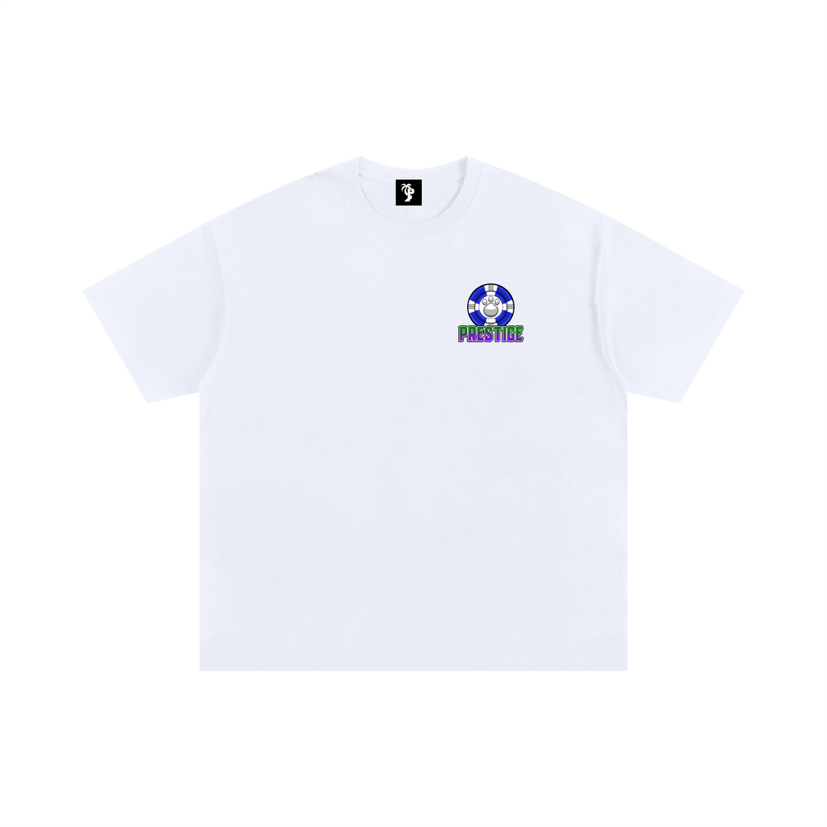 Prestige Oversized Graphic T-Shirt – Black