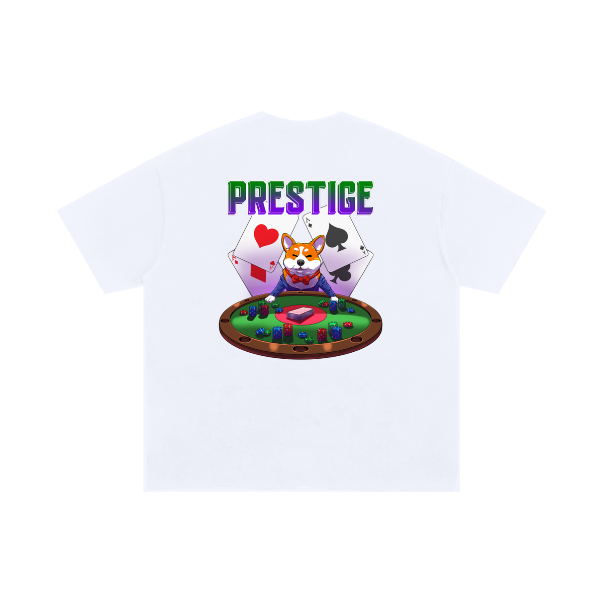 Prestige Oversized Graphic T-Shirt – Black