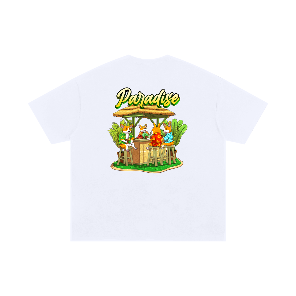 Paradise Watermelon Graphic T-Shirt