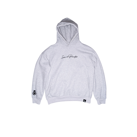 Icons Script Hoodie - Embroidered Comfort and Style