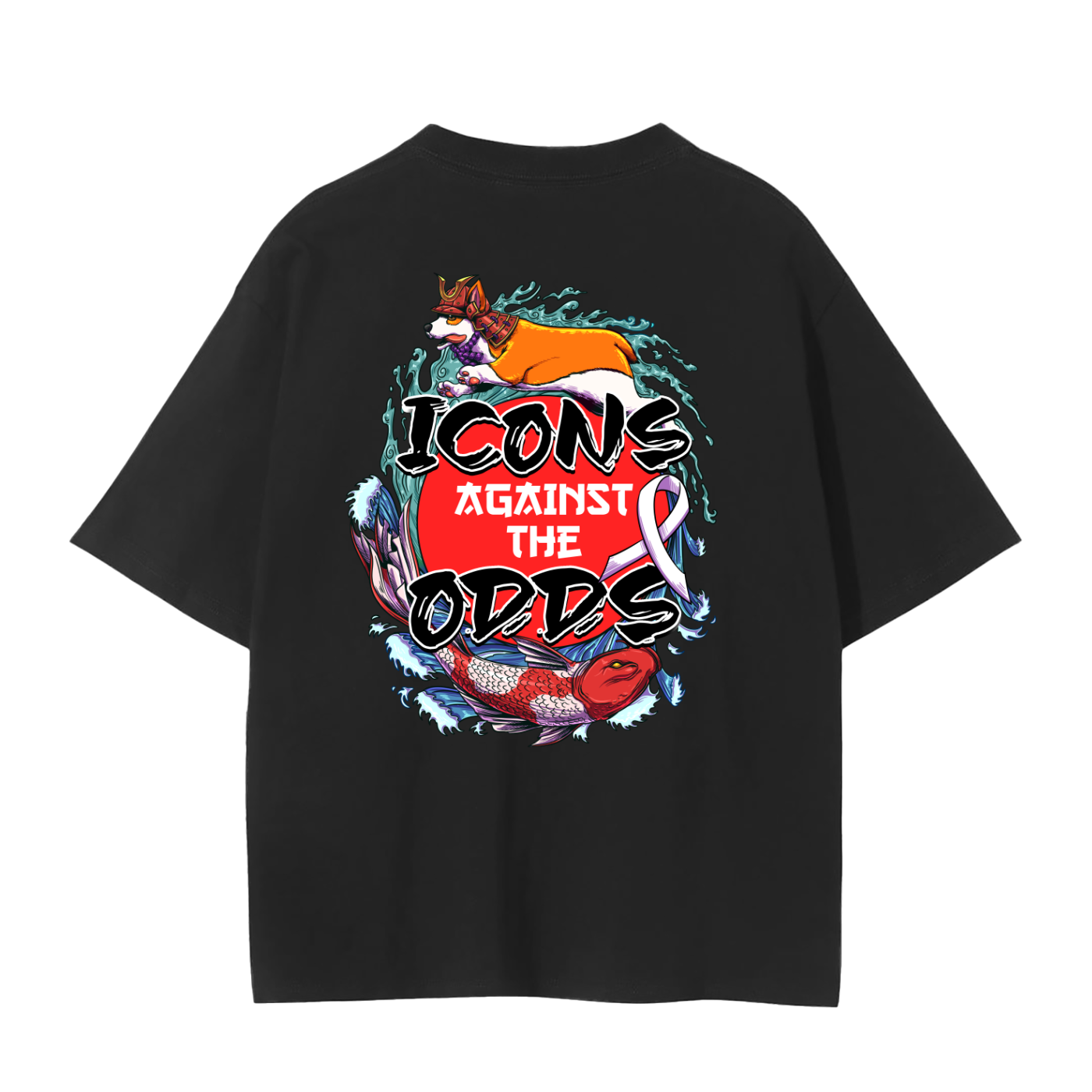 Icons Against T-Shirt - Fight Against Cancer with Style