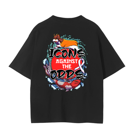 Icons Against T-Shirt - Fight Against Cancer with Style